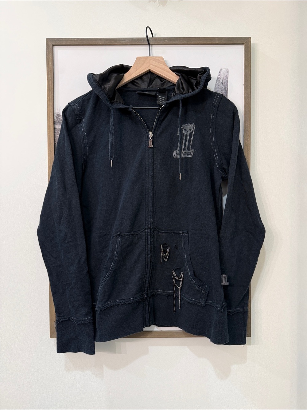🖤🪽 Harley-Davidson Zip-Up Sweatshirt